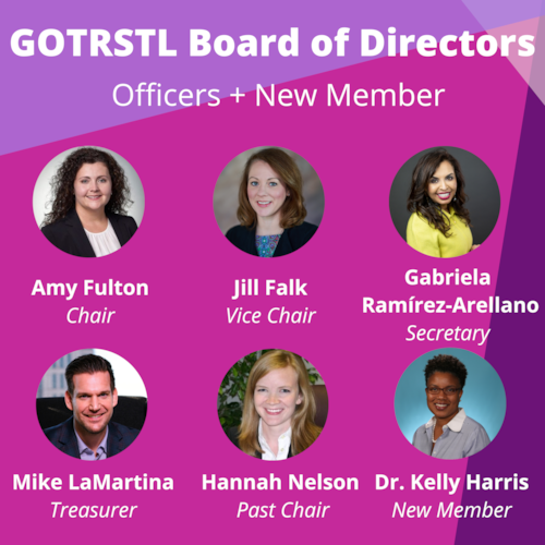Images of new Board of Directors officers